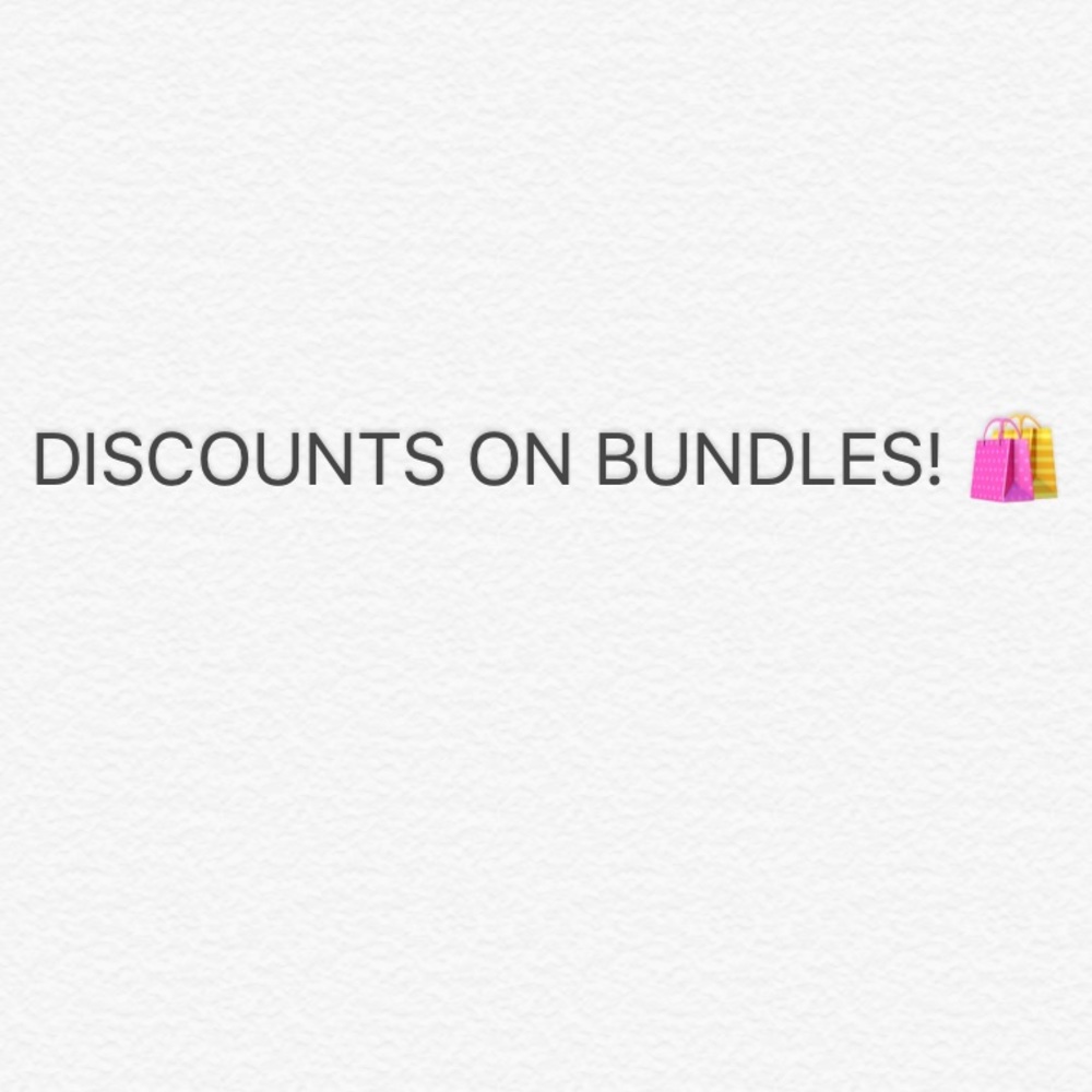 DISCOUNTS ON BUNDLES